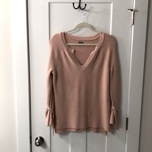 Pink sweater from Aerie